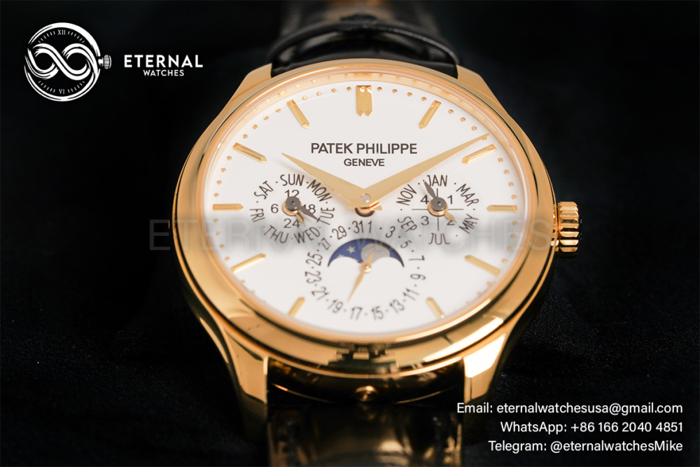 PATEK PHILIPPE - Grand Complications 5140 40mm YG/LE White Dial 3KF A240