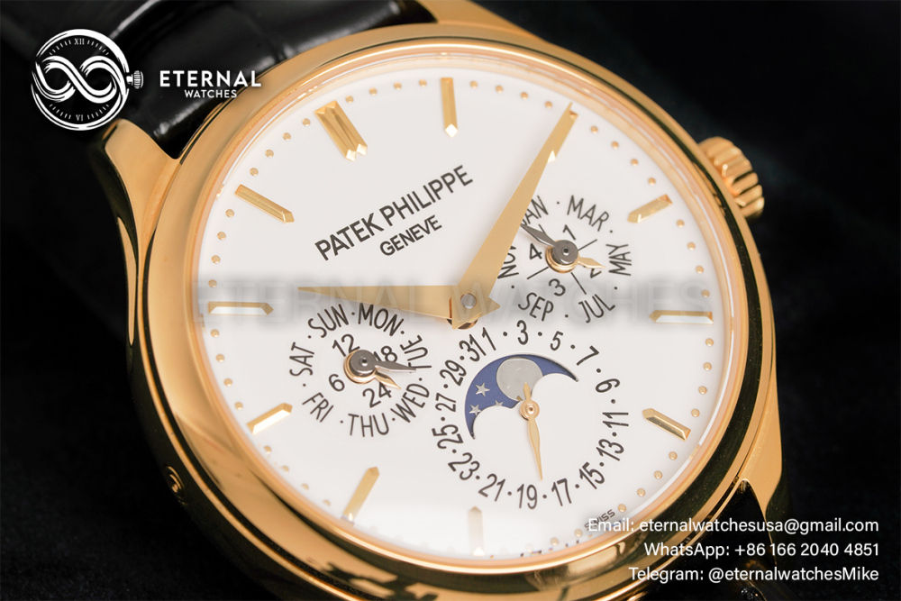 PATEK PHILIPPE - Grand Complications 5140 40mm YG/LE White Dial 3KF A240