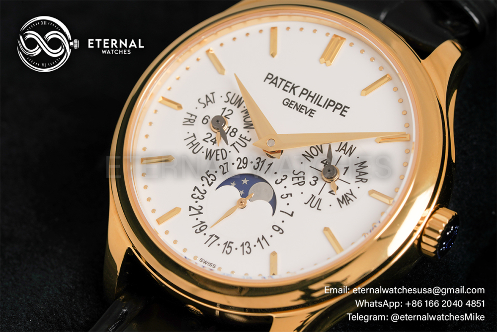 PATEK PHILIPPE - Grand Complications 5140 40mm YG/LE White Dial 3KF A240