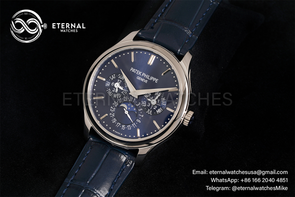 PATEK PHILIPPE - Grand Complications 5140 40mm SS/LE Blue Dial 3KF A240