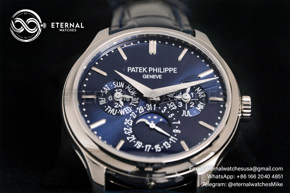 PATEK PHILIPPE - Grand Complications 5140 40mm SS/LE Blue Dial 3KF A240