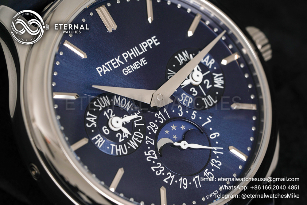 PATEK PHILIPPE - Grand Complications 5140 40mm SS/LE Blue Dial 3KF A240