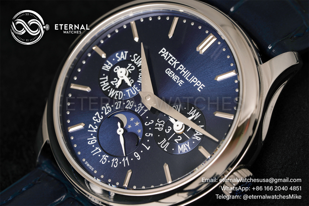 PATEK PHILIPPE - Grand Complications 5140 40mm SS/LE Blue Dial 3KF A240