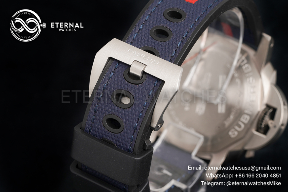 PANERAI - SUPER CLONE Submersible PAM1507 Luna Rossa 42mm SS/RU Blue Dial VSF P900