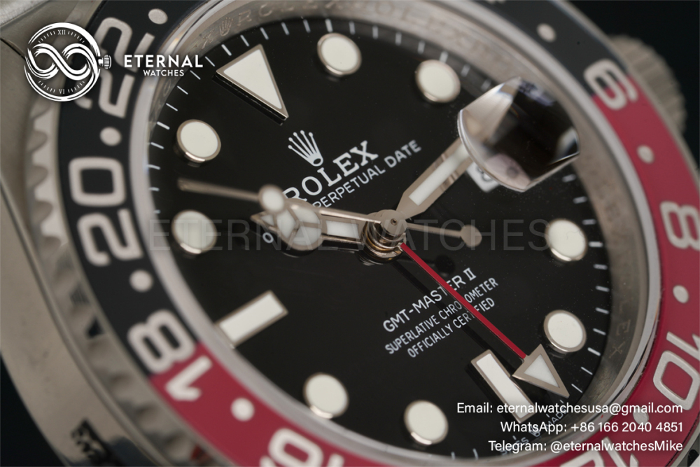 ROLEX - GMT Master II 126710 Coke 40mm Jubilee SS/SS Black Dial GMF DD3285