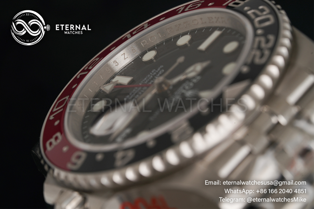 ROLEX - GMT Master II 126710 Coke 40mm Jubilee SS/SS Black Dial GMF DD3285
