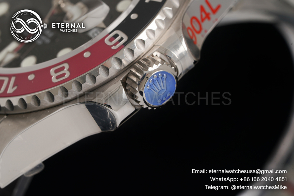 ROLEX - GMT Master II 126710 Coke 40mm Jubilee SS/SS Black Dial GMF DD3285