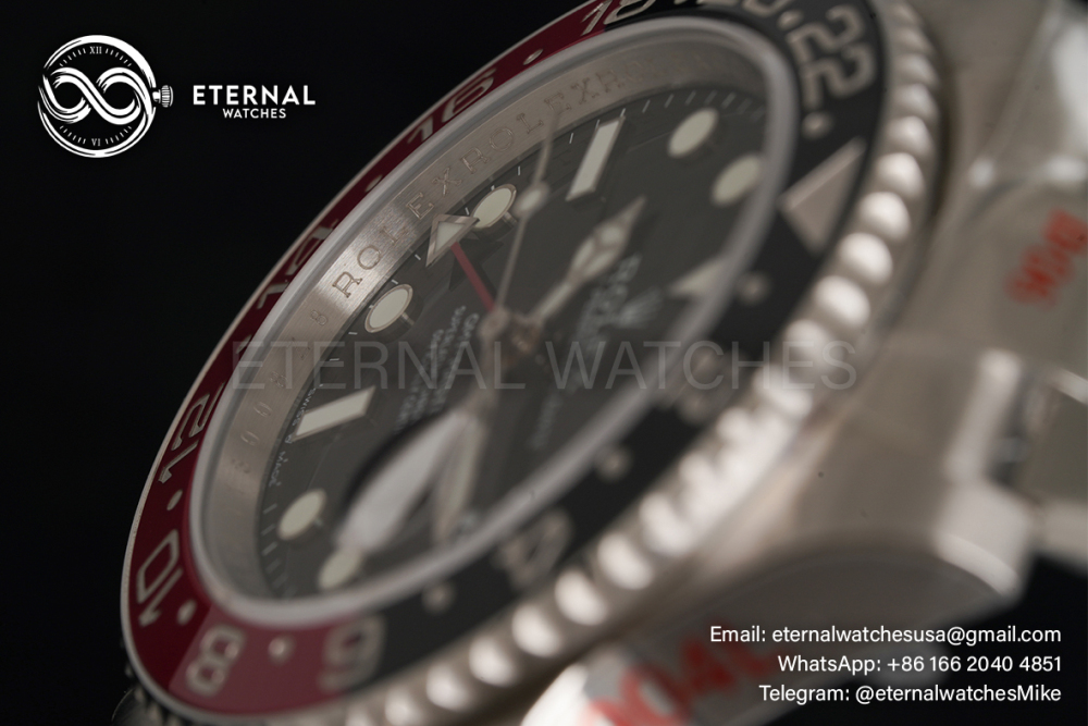 ROLEX - GMT Master II 126710 Coke 40mm Oyster SS/SS Black Dial GMF DD3285