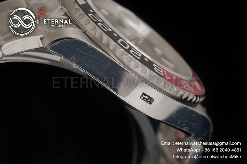 ROLEX - GMT Master II 126710 Coke 40mm Oyster SS/SS Black Dial GMF DD3285