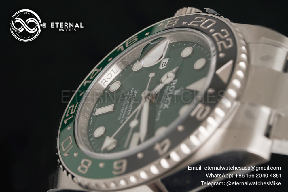 ROLEX - GMT Master II 126720 Sprite Oyster 40mm SS/SS Green Dial VSF DD3285