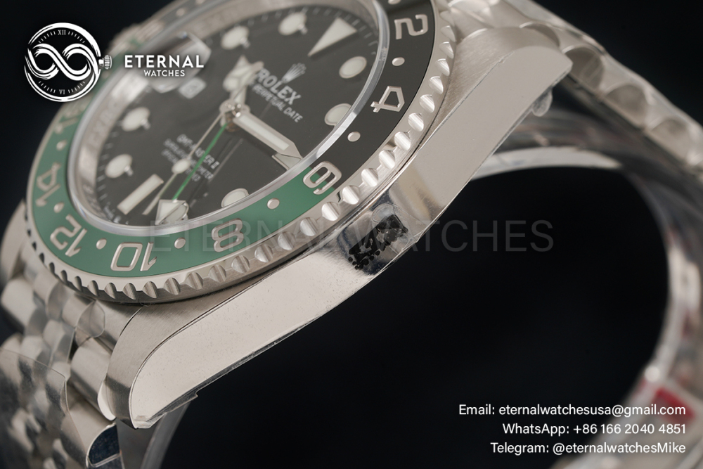 ROLEX - GMT Master II 126720 Sprite Jubilee 40mm SS/SS Black Dial VSF DD3285