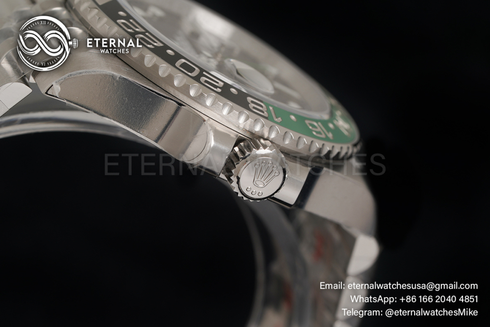 ROLEX - GMT Master II 126720 Sprite Jubilee 40mm SS/SS Black Dial VSF DD3285