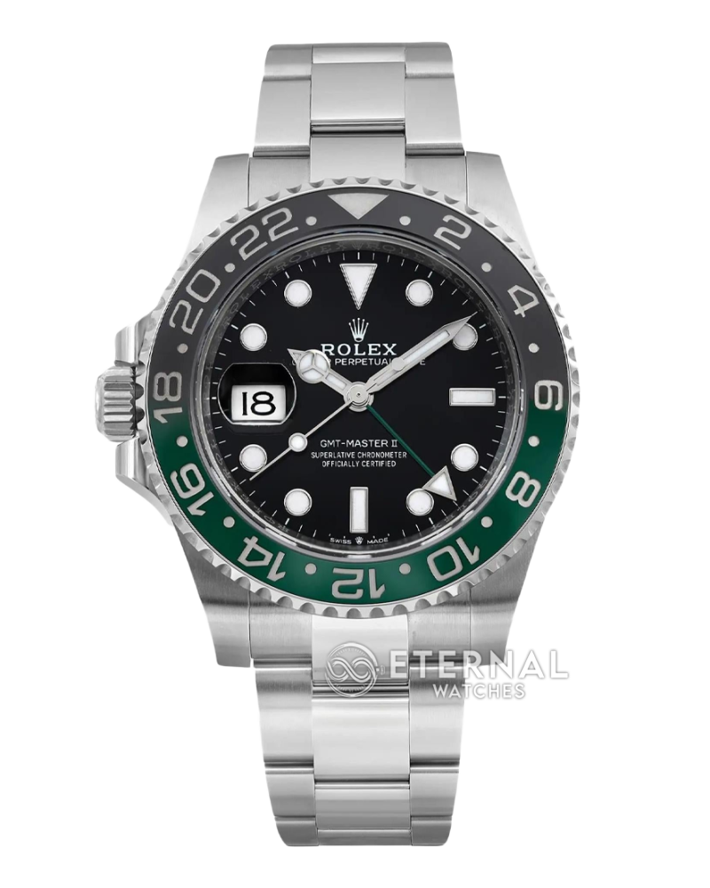 ROLEX - GMT Master II 126720 Sprite Oyster 40mm SS/SS Green Dial VSF DD3285
