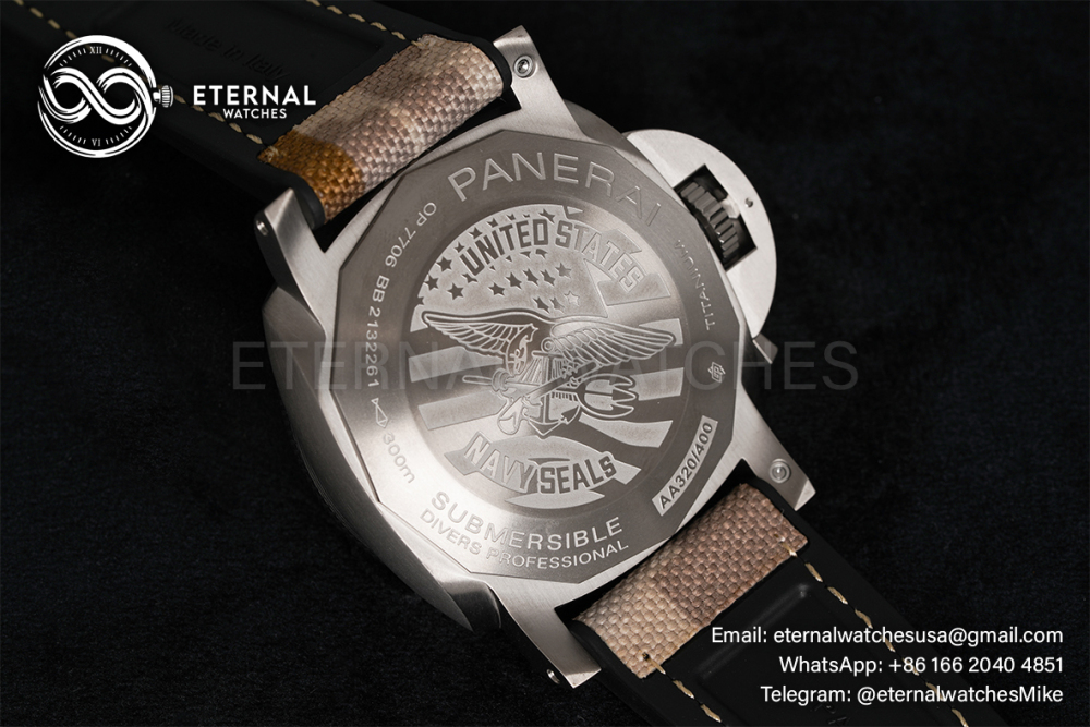PANERAI - Submersible PAM1669 Titanio 44mm TI/NY Grey Dial VSF P900