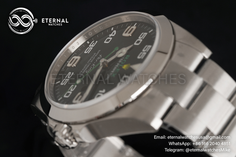 ROLEX - Air King 126900 40mm SS/SS Black Dial VSF VS3230