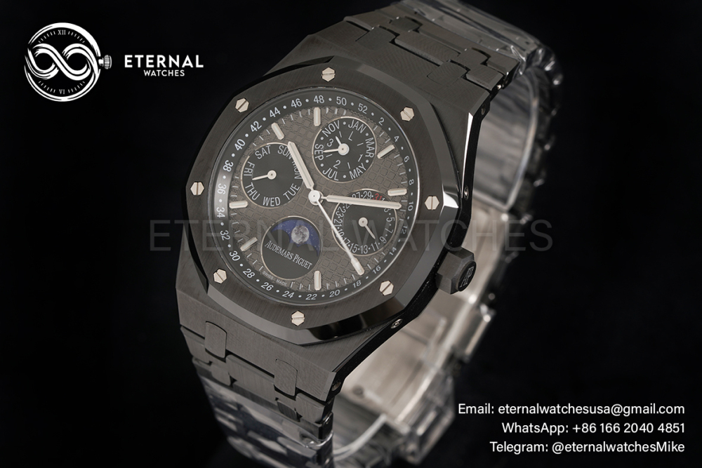 AUDEMARS PIGUET - Royal Oak Perpetual Calendar 26579 Cer/Cer Blk/Stk APSF V2 A5134