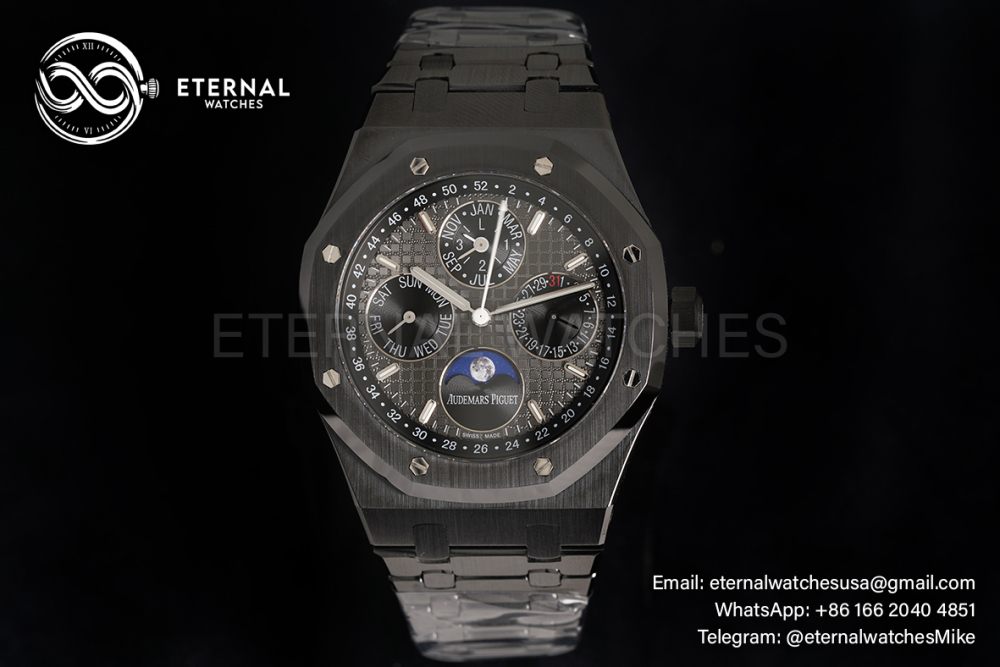 AUDEMARS PIGUET - Royal Oak Perpetual Calendar 26579 Cer/Cer Blk/Stk APSF V2 A5134