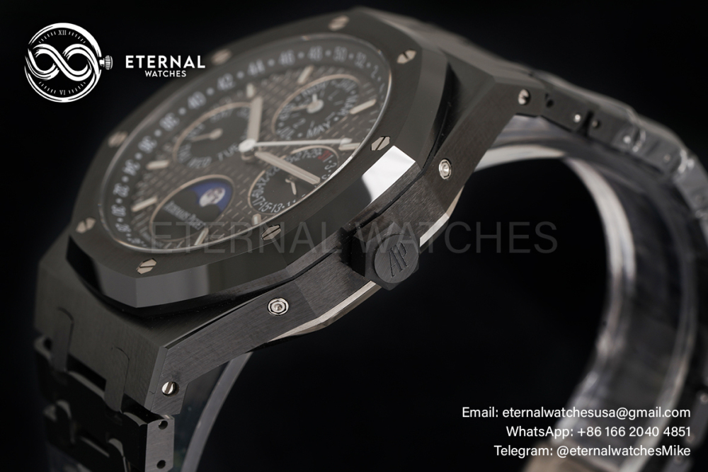 AUDEMARS PIGUET - Royal Oak Perpetual Calendar 26579 Cer/Cer Blk/Stk APSF V2 A5134