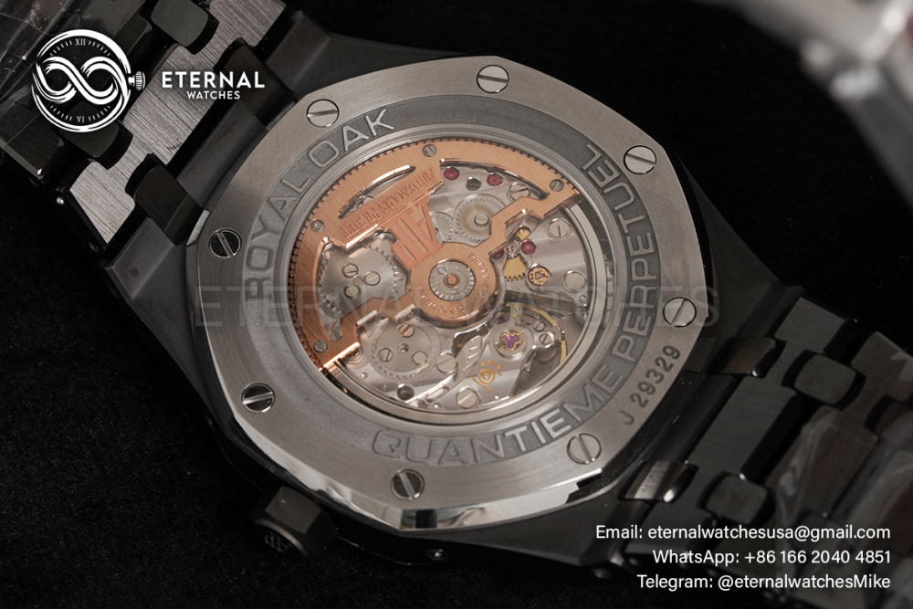 AUDEMARS PIGUET - Royal Oak Perpetual Calendar 26579 Cer/Cer Blk/Stk APSF V2 A5134
