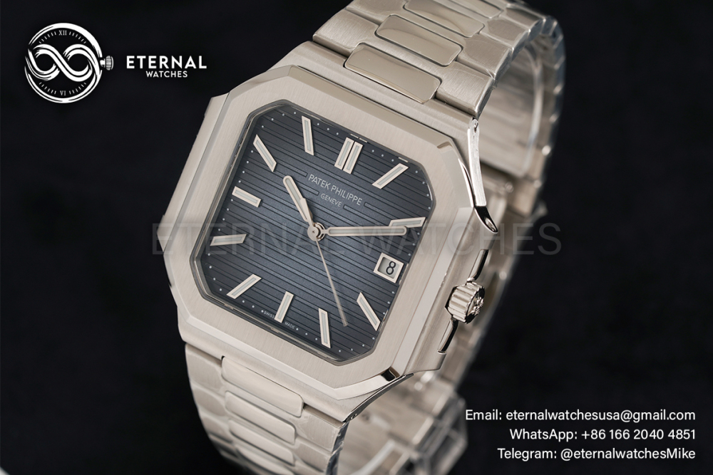 PATEK PHILIPPE - Cubitus 5821 45mm SS/SS Blue Dial PPF A330