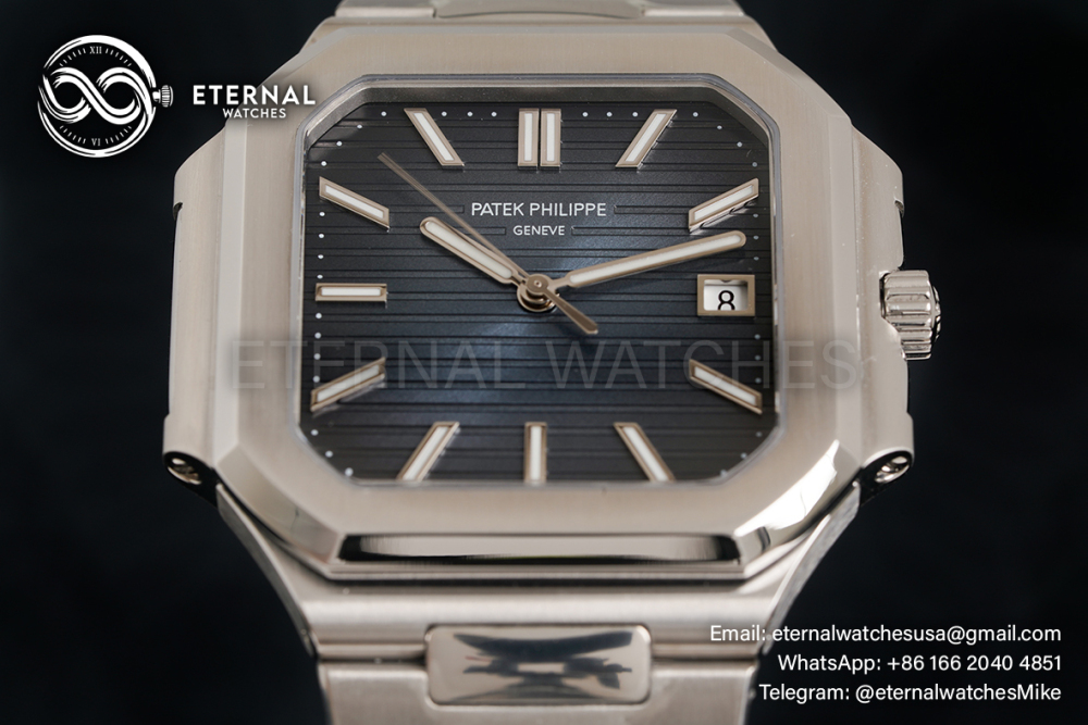 PATEK PHILIPPE - Cubitus 5821 45mm SS/SS Blue Dial PPF A330