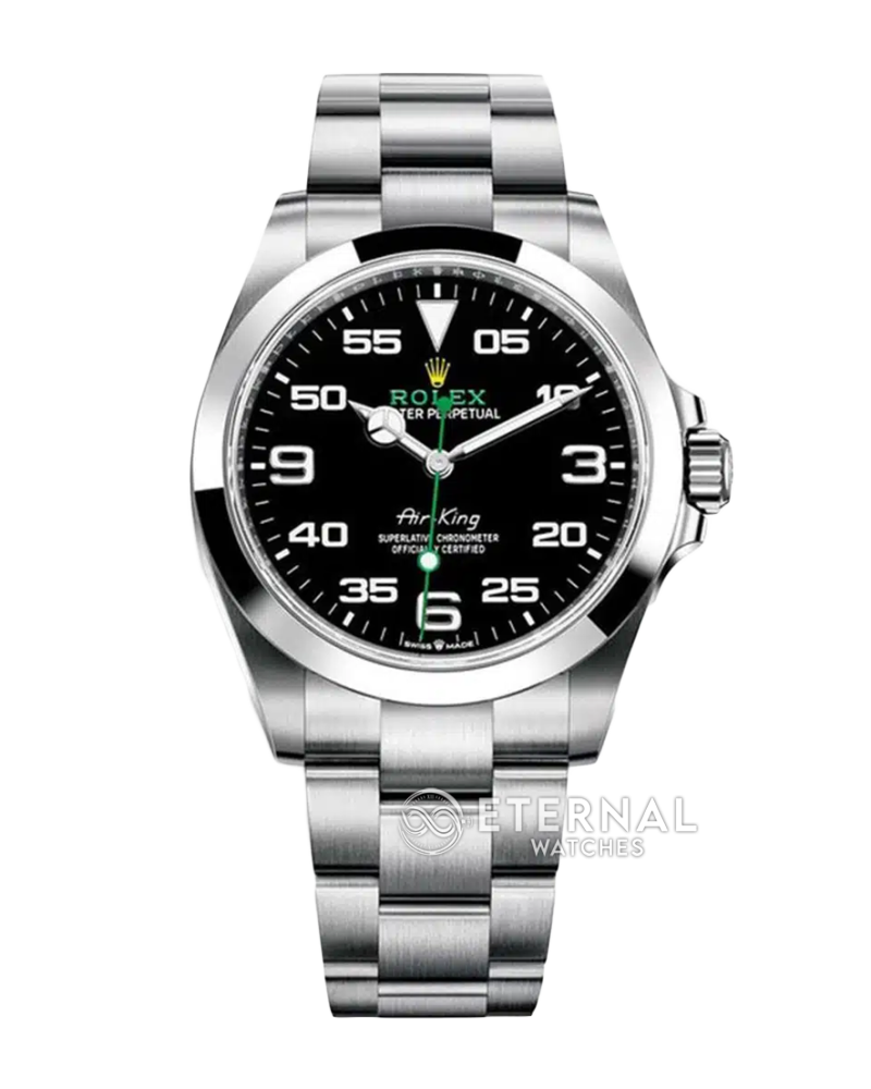 ROLEX - Air King 126900 40mm SS/SS Black Dial VSF VS3230