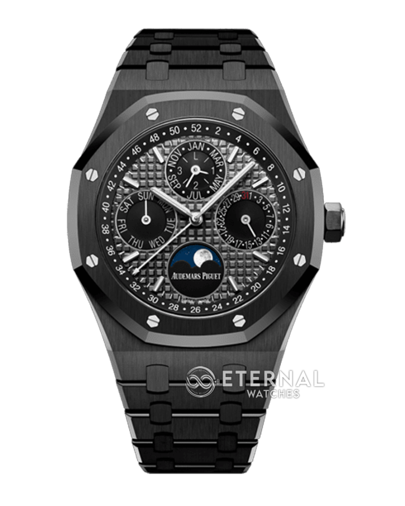 AUDEMARS PIGUET - Royal Oak Perpetual Calendar 26579 Cer/Cer Blk/Stk APSF V2 A5134