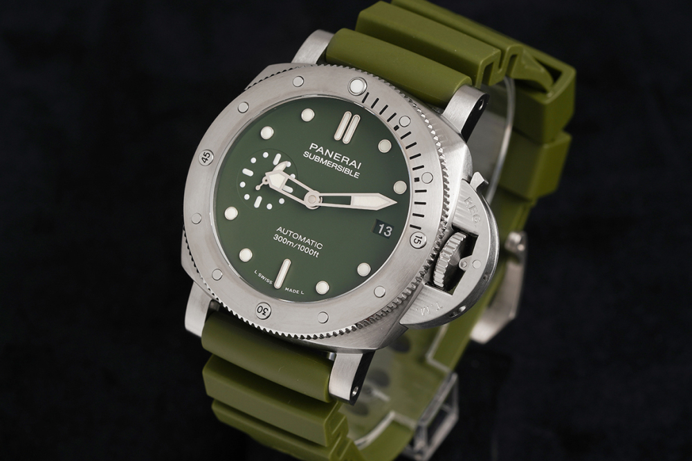PANERAI - SUPER CLONE Submersible PAM1055 Verde Militare 42mm SS/RU Green VSF P900