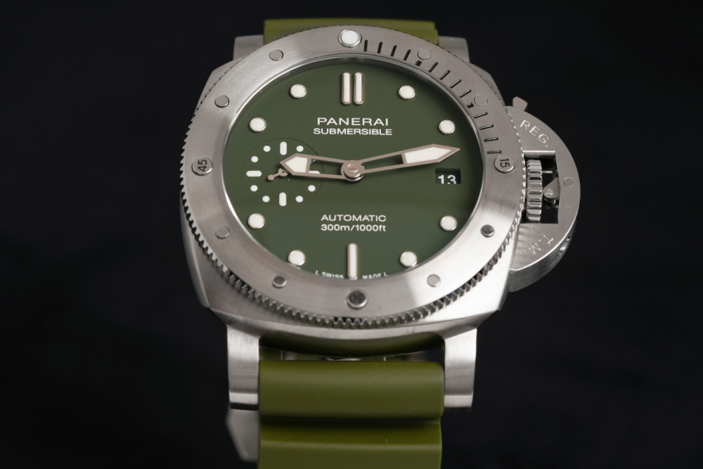 PANERAI - SUPER CLONE Submersible PAM1055 Verde Militare 42mm SS/RU Green VSF P900
