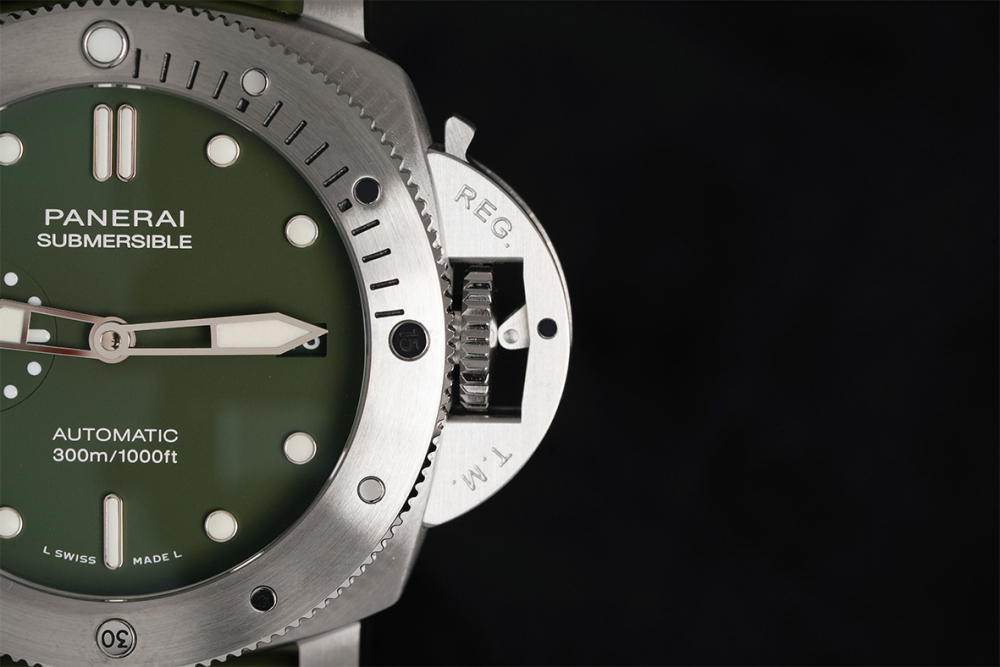 PANERAI - SUPER CLONE Submersible PAM1055 Verde Militare 42mm SS/RU Green VSF P900