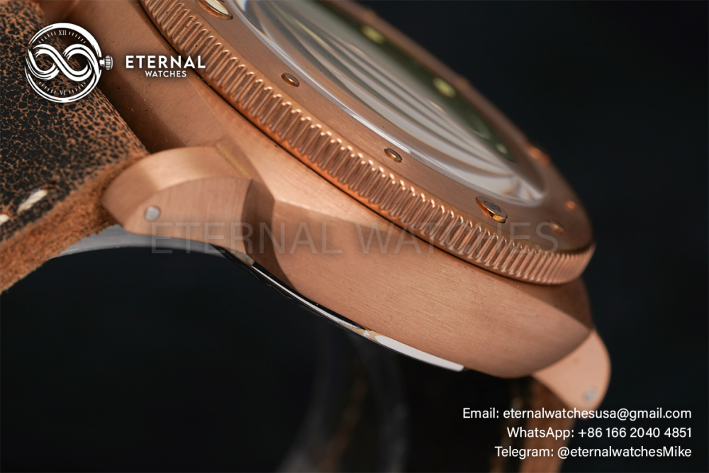 PANERAI - SUPER CLONE PAM382 Bronzo Submersible BR/LE Green VSF V2 Modified P9000