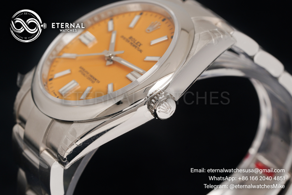 ROLEX - Oyster Perpetual 124300 41mm SS/SS Yellow Dial VSF VS3230