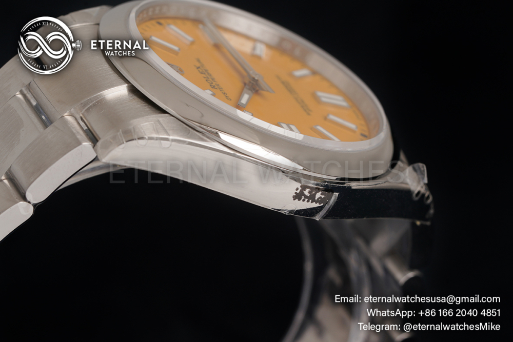 ROLEX - Oyster Perpetual 124300 41mm SS/SS Yellow Dial VSF VS3230