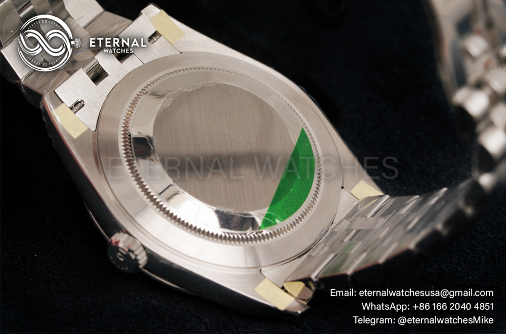 ROLEX - DateJust 126334 41mm Jubilee RG/SS Green Textured Dial Clean SH3235