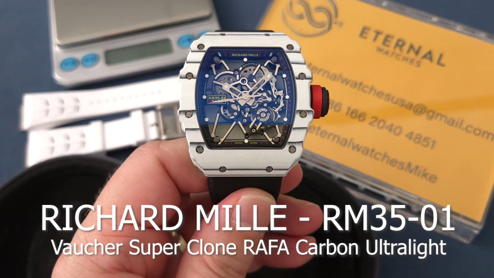 RICHARD MILLE - VAUCHER SUPER CLONE RM35-01 RAFA Carbon Ultralight