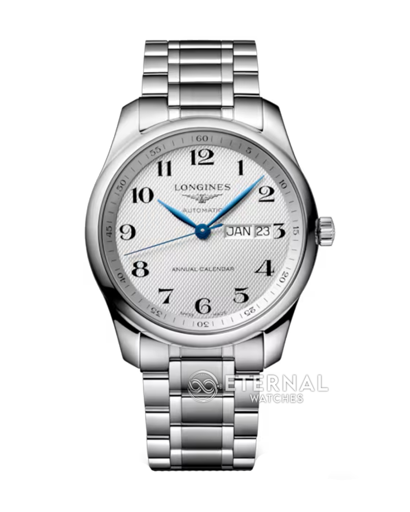 LONGINES - Master Collection DayDate 38.5mm SS/SS White Dial XF A2836