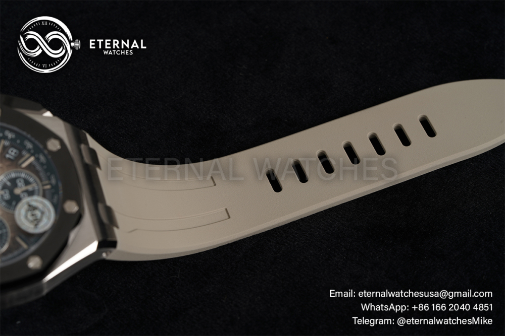 AUDEMARS PIGUET - SUPER CLONE Royal Oak Offshore 26420 43mm SS/RU Light Brown/Wht APSF 4401