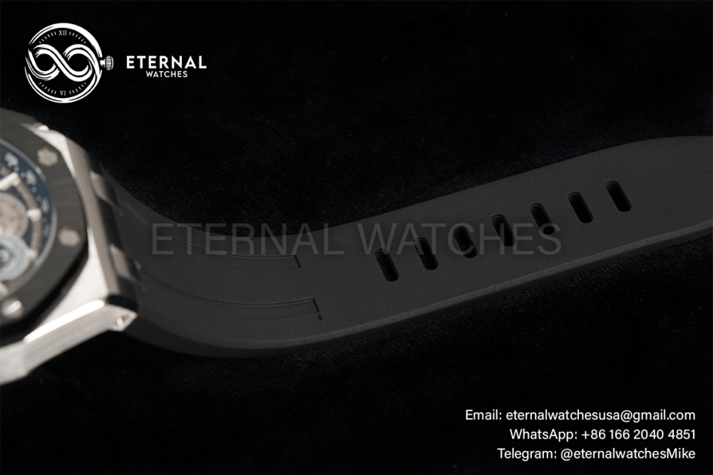 AUDEMARS PIGUET - SUPER CLONE Royal Oak Offshore 26420 43mm SS/LE Black/Wht APSF 4401