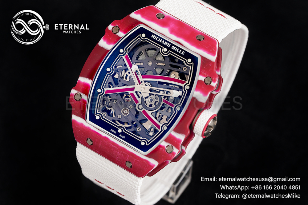 RICHARD MILLE - VAUCHER SUPER CLONE RM67-02 Mutaz Barshim Purple Extra Flat