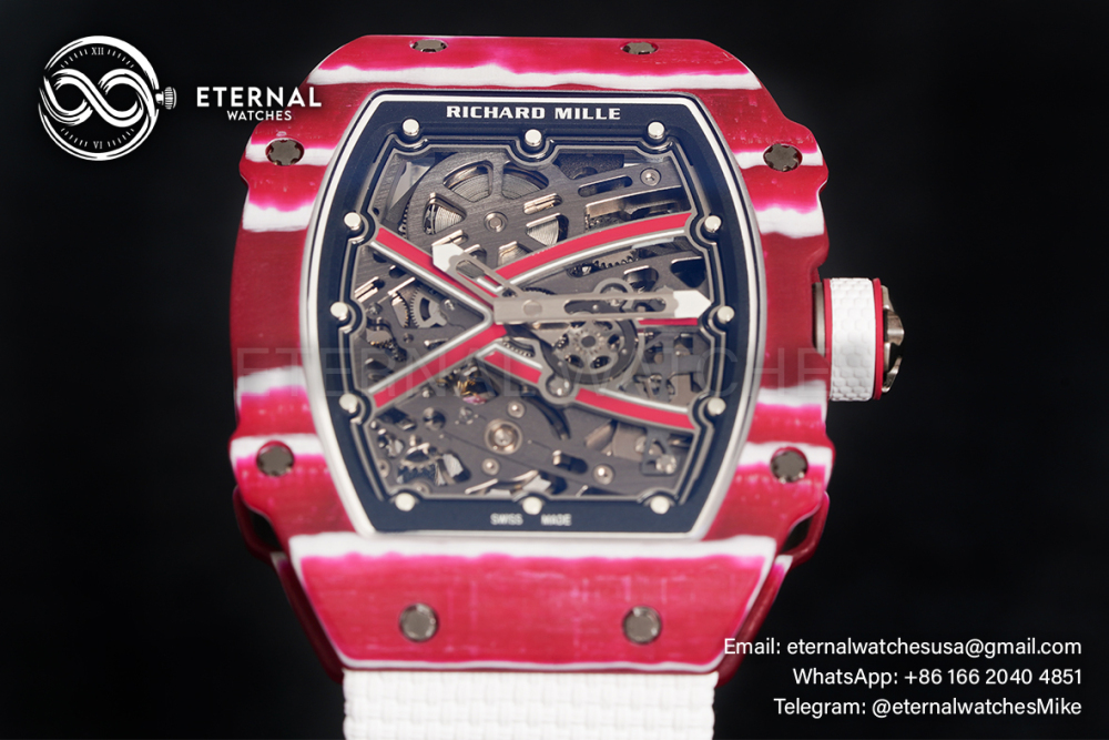 RICHARD MILLE - VAUCHER SUPER CLONE RM67-02 Mutaz Barshim Purple Extra Flat