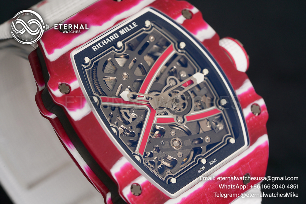 RICHARD MILLE - VAUCHER SUPER CLONE RM67-02 Mutaz Barshim Purple Extra Flat