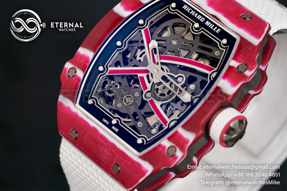 RICHARD MILLE - VAUCHER SUPER CLONE RM67-02 Mutaz Barshim Purple Extra Flat