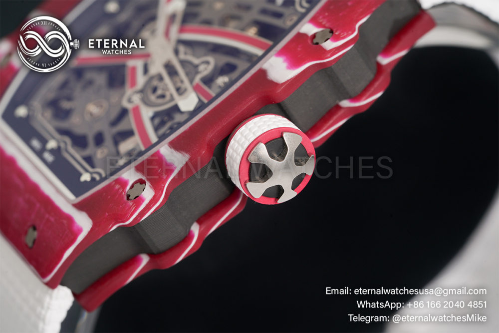 RICHARD MILLE - VAUCHER SUPER CLONE RM67-02 Mutaz Barshim Purple Extra Flat