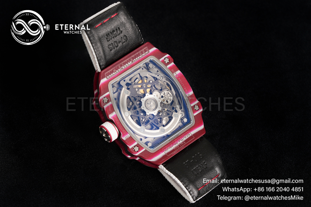 RICHARD MILLE - VAUCHER SUPER CLONE RM67-02 Mutaz Barshim Purple Extra Flat