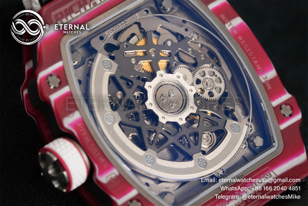 RICHARD MILLE - VAUCHER SUPER CLONE RM67-02 Mutaz Barshim Purple Extra Flat