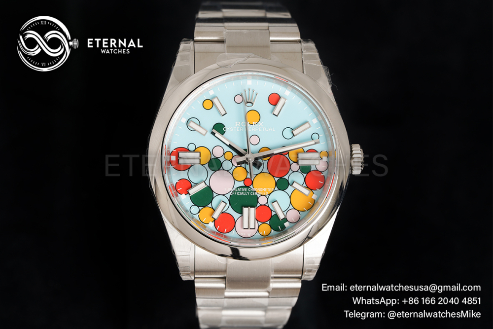 ROLEX - Oyster Perpetual 124300 41mm SS/SS Celebration Dial VSF VS3230