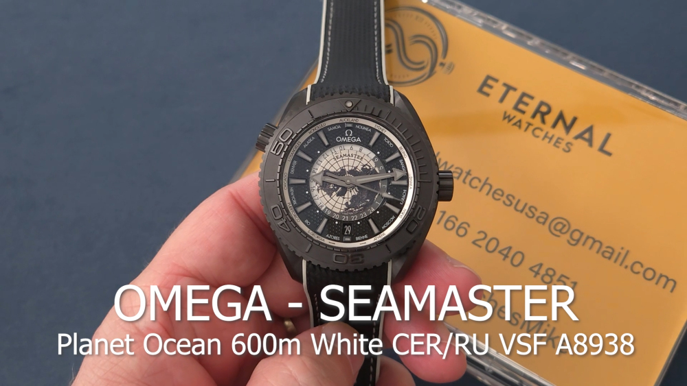 OMEGA - Seamaster Planet Ocean 600m White CER/RU VSF A8938