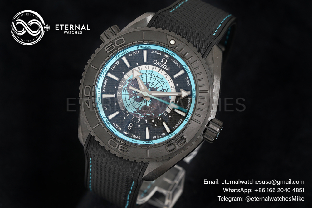 OMEGA - Seamaster Planet Ocean 600m Turquoise CER/RU VSF A8938