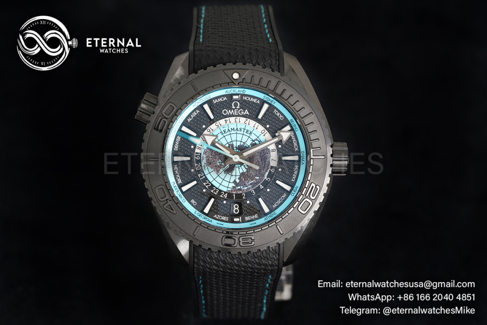 OMEGA - Seamaster Planet Ocean 600m Turquoise CER/RU VSF A8938