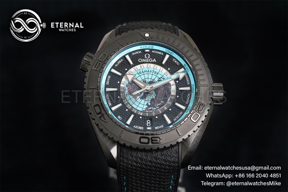 OMEGA - Seamaster Planet Ocean 600m Turquoise CER/RU VSF A8938